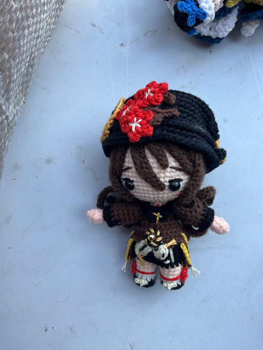 Doll Genshin 12 Hutao chibi